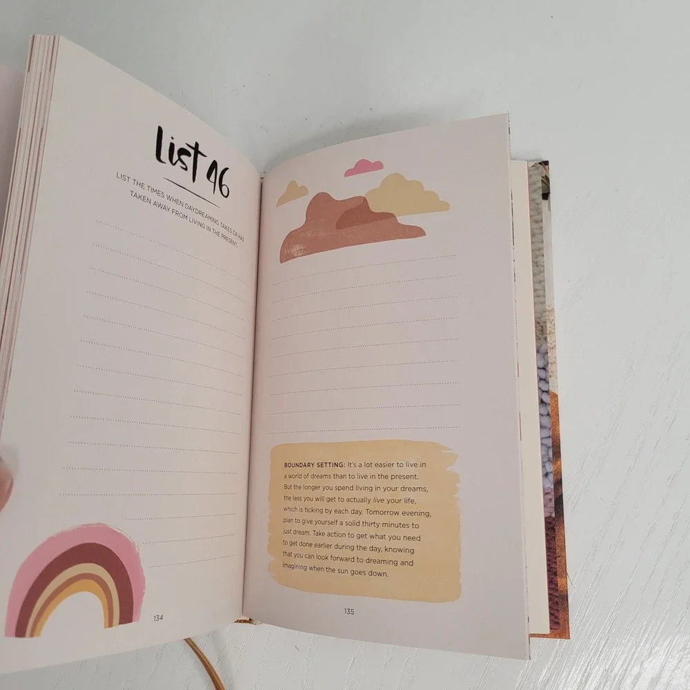 52 Lists for Calm Journaling Inspiration Soothing Anxiety Peaceful Life‎ New
